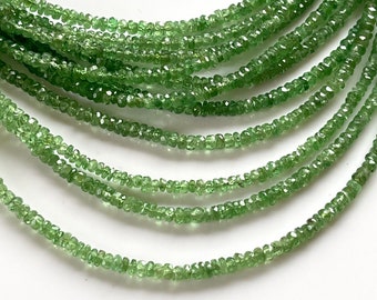 Tsavorite Necklace 97Cts, Total 3 Strands of 16 Inches CLOSEOUT SALE 100/% Natural Green Tsavorite Smooth Nuggets Beads 3.5x3-5.5x4.5 mm