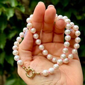 ネックレス・ペンダント MARNI BRASS AND PEARL NECKLACE Marni Brass and pearl necklace | The Fashion Square