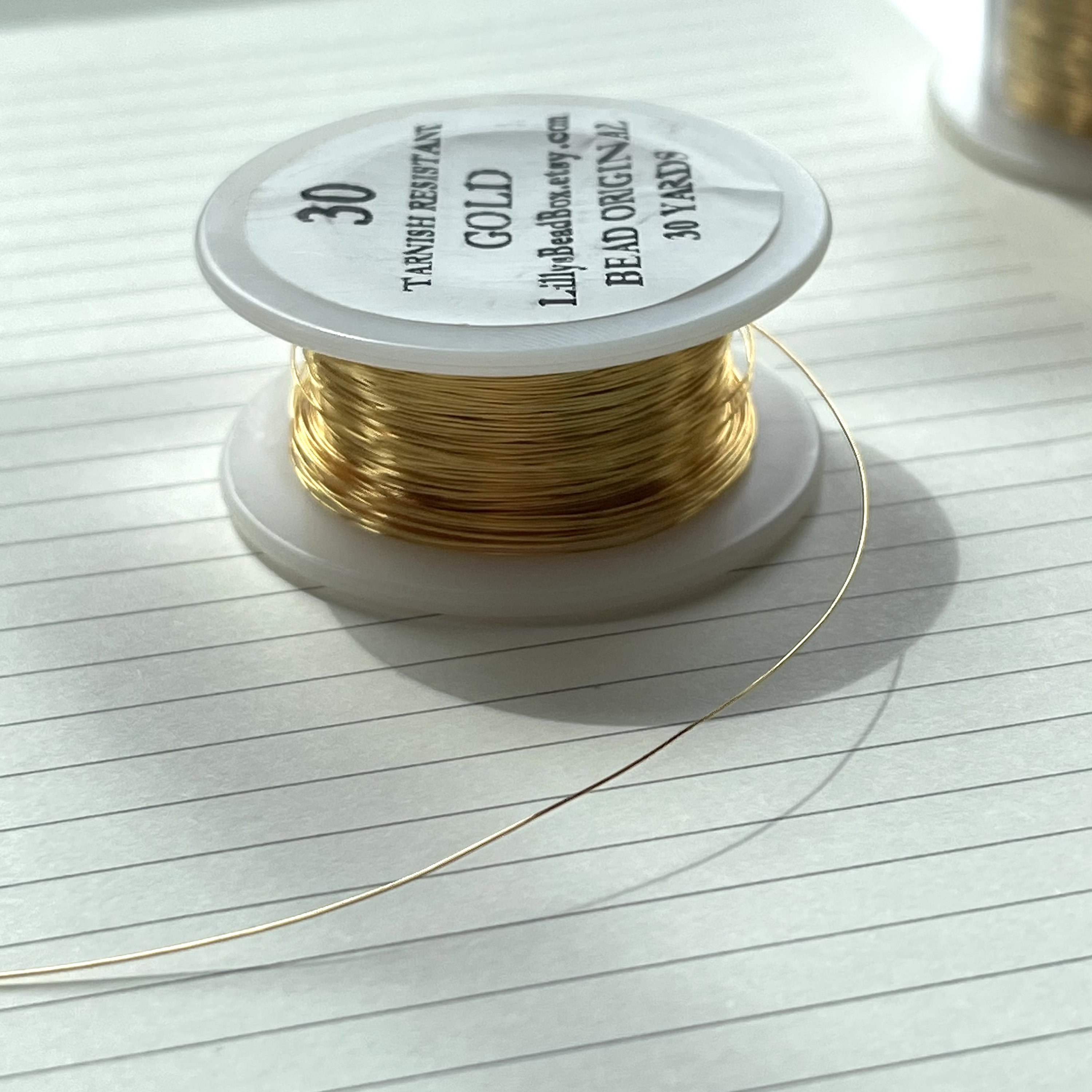 30 Gauge Wire for Making Jewelry Round Nontarnish Wire Wire Etsy