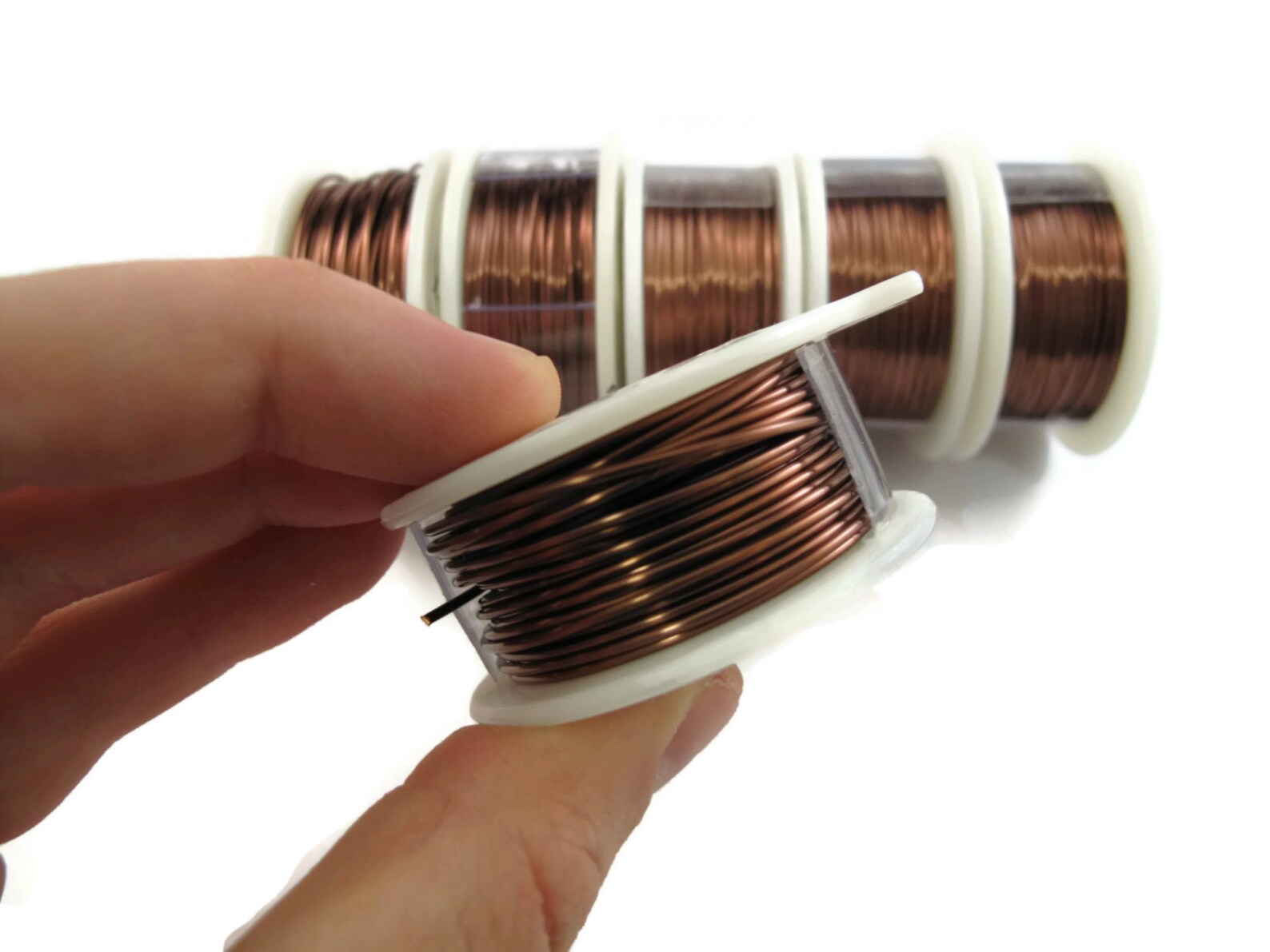 Antique Copper Wire 22 Gauge Round Wire for Making Jewlery Etsy