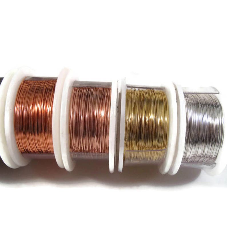 26 Gauge Wire for Making Jewelry Non Tarnish Wire Wire Etsy