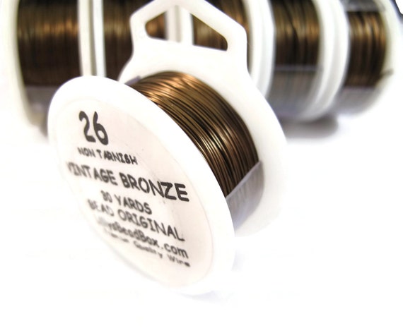 The Beadsmith® Wire™ Elements 26 Gauge Tarnish-Resistant Wire