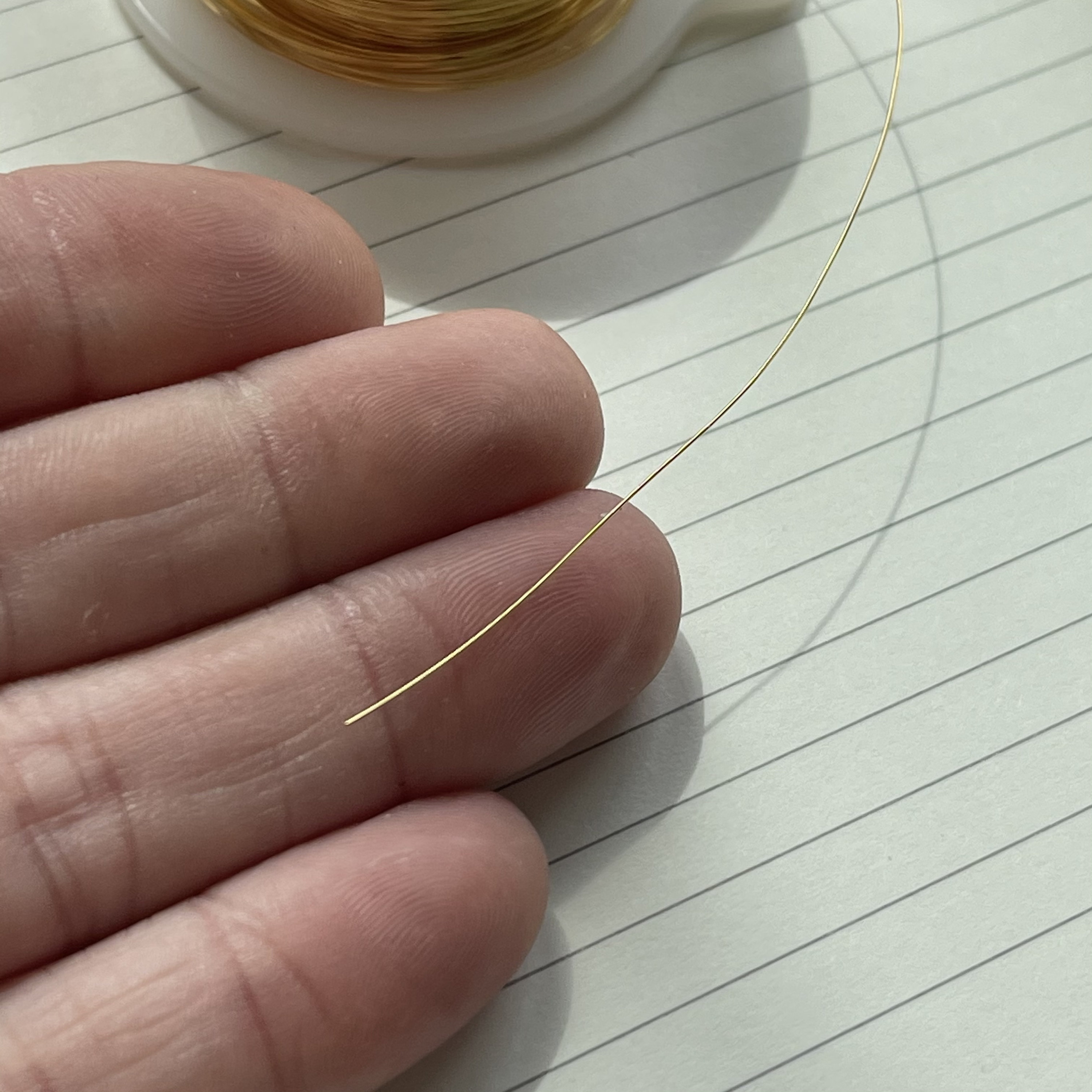 30 Gauge Wire for Making Jewelry Round Nontarnish Wire Wire Etsy