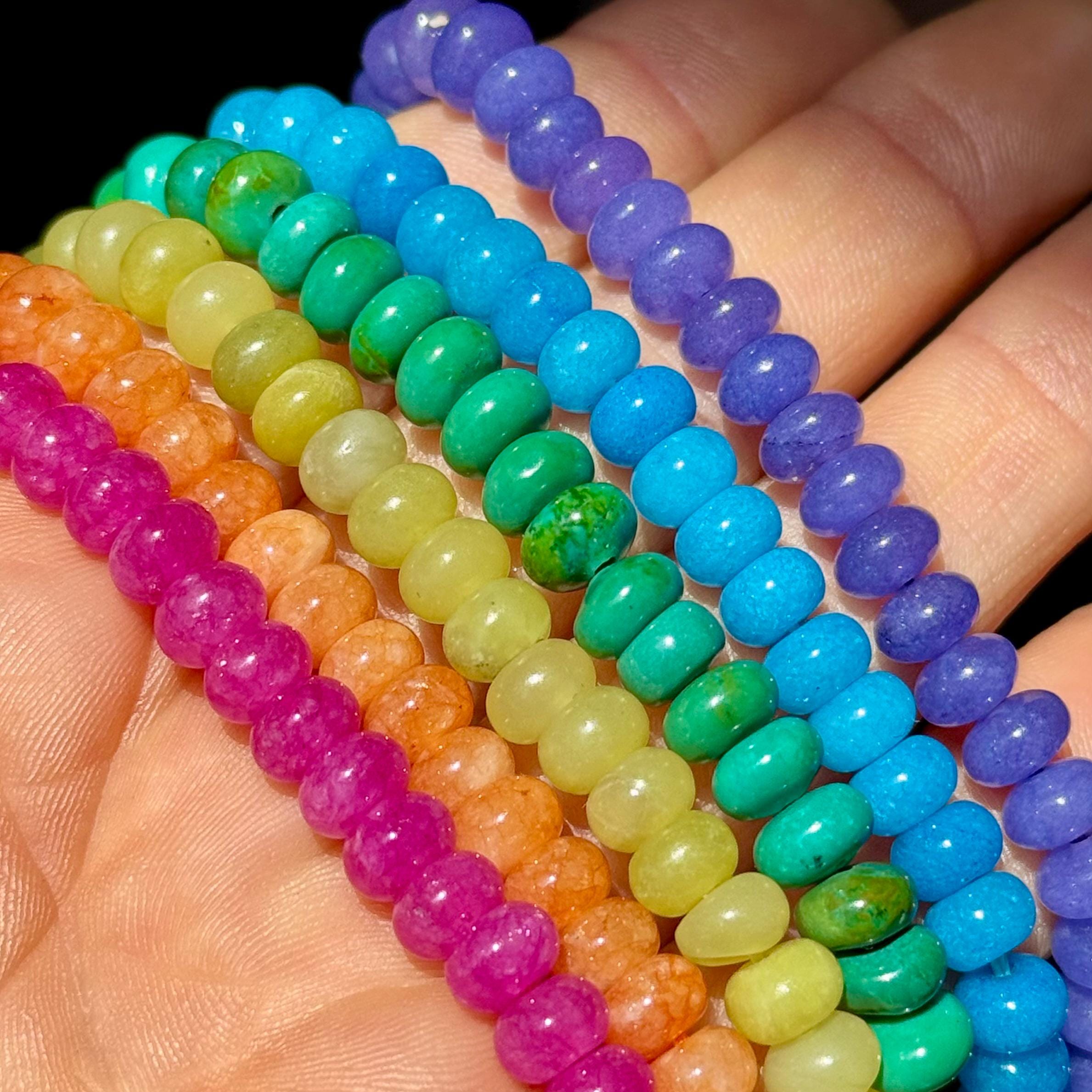 Perles De Rhodonite Naturelle – 3 Brins De 6mm, Environ 183 Perles, Pour Bracelets, Colliers DIY