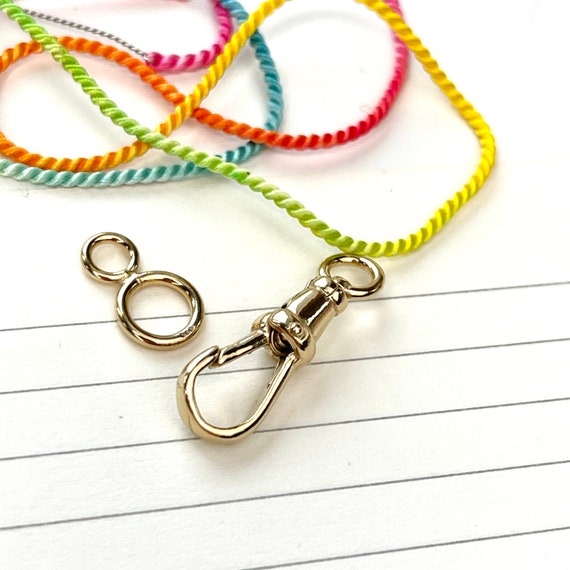 Bead Snob™ Sterling or 14 Karat Gold Vermeil Swivel Clasp, 14k Gold over Sterling Silver Dog Clip, Antique Inspired Clasp for Making Jewelry