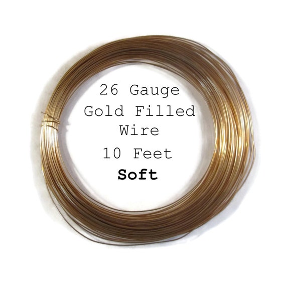 26 Gauge Wire >> 26 Gauge Wire Soft Gold Filled Wire Ten Feet 120 Inches Etsy 26 Gauge Wire >> 26 Gauge Wire Soft Gold Filled Wire Ten Feet 120 Inches Etsy