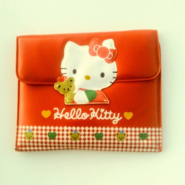 Vintage Hello Kitty Red Wallet 1995