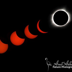 Total Solar Eclipse Photo Print, Eclipse Photography, Wall Art