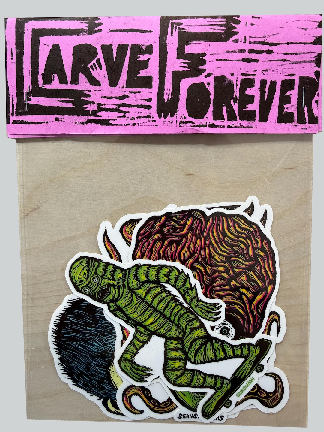 4-inch Vinyl Sticker Pack 2 (five 4