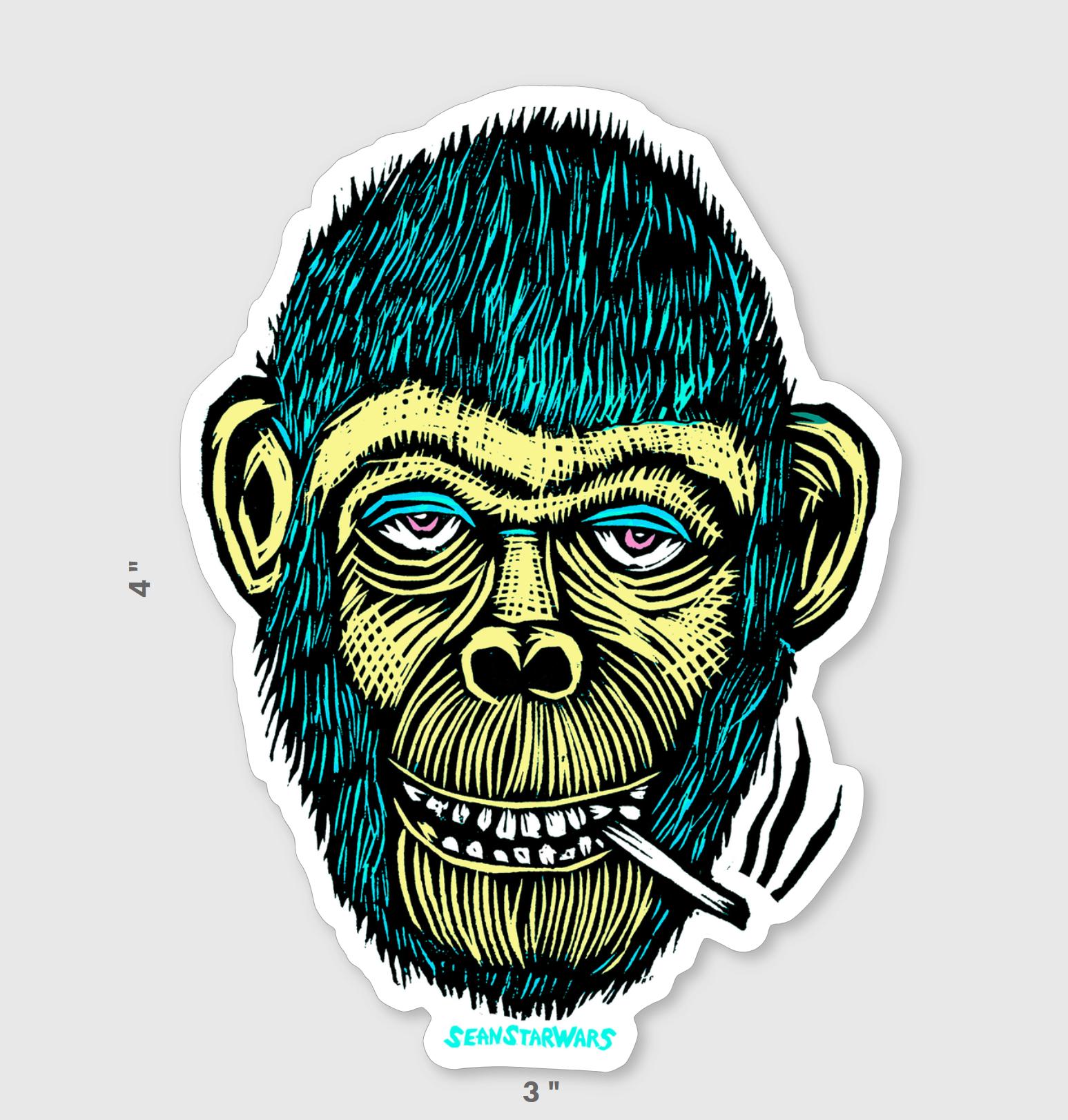 4-inch Vinyl Sticker Pack 2 (five 4