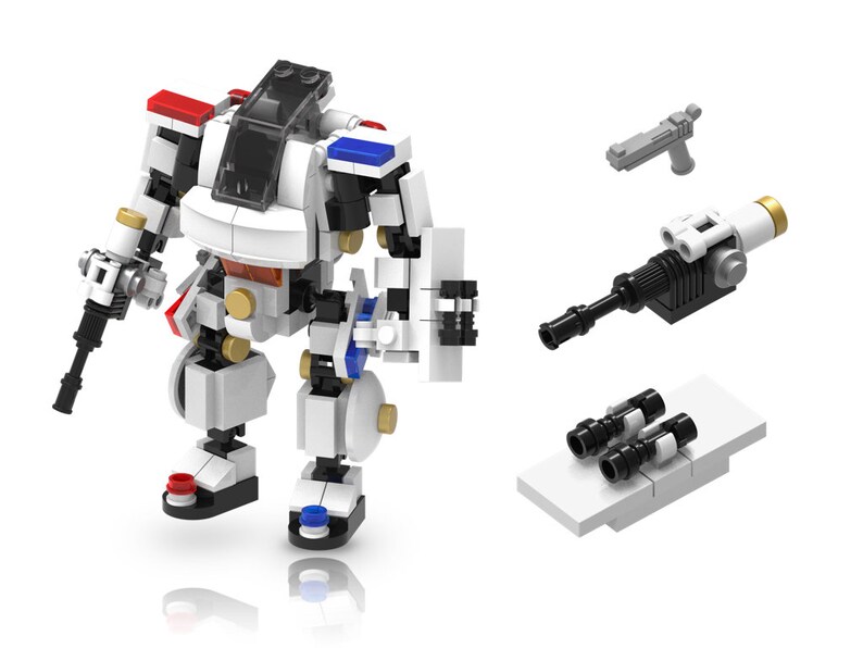 lego police robot