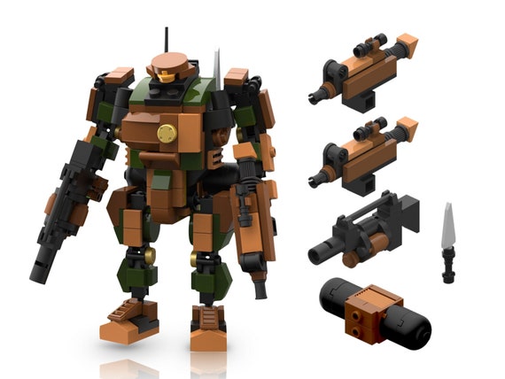 mecha frame lego