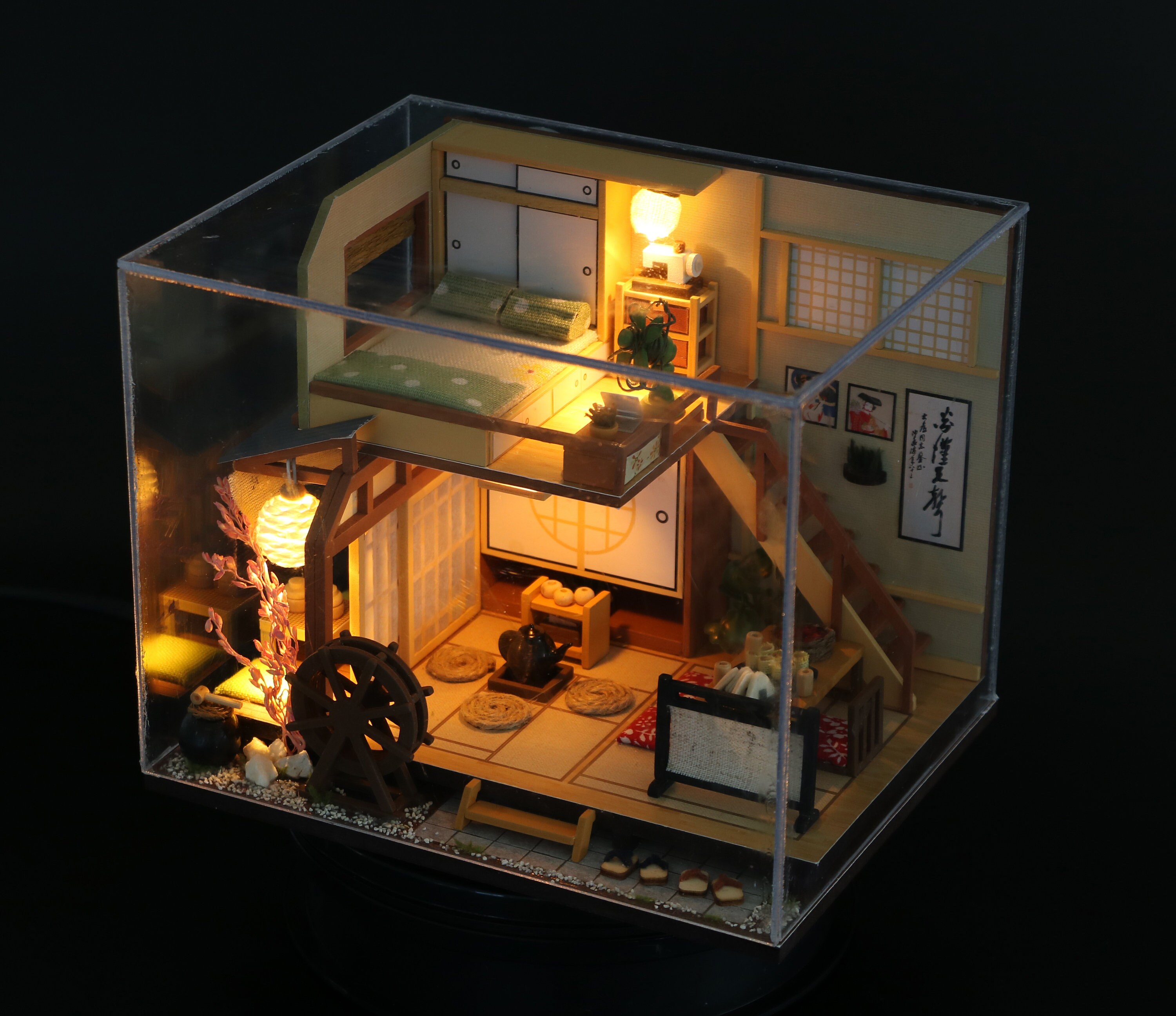 Plafoniera a LED in Miniatura per Casa delle Bambole, Modello di