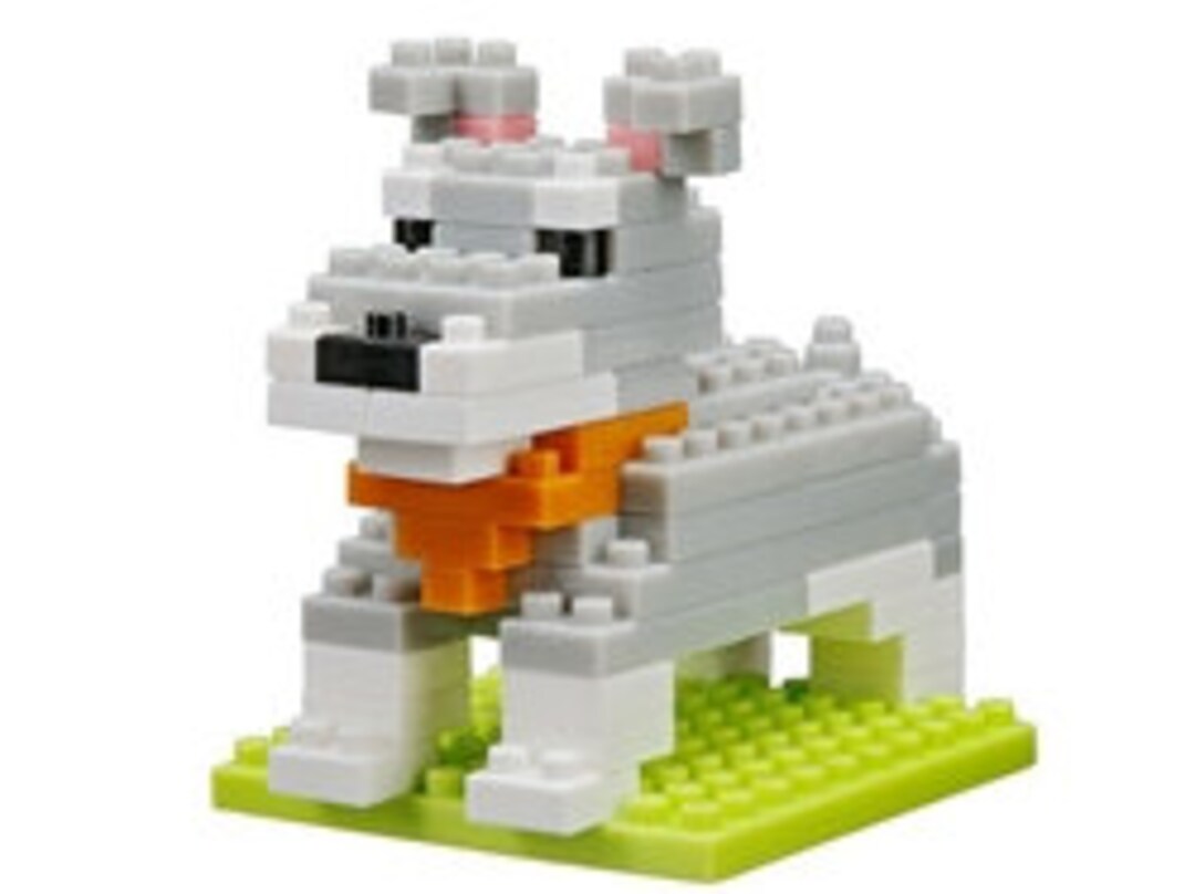 Petit Blocks – Miniature Schnauzer - Etsy