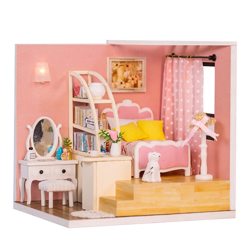 Sveglia per casa delle bambole, sveglia in miniatura a 6 colori Sveglia per casa delle bambole, sveglia in miniatura a 6 colori