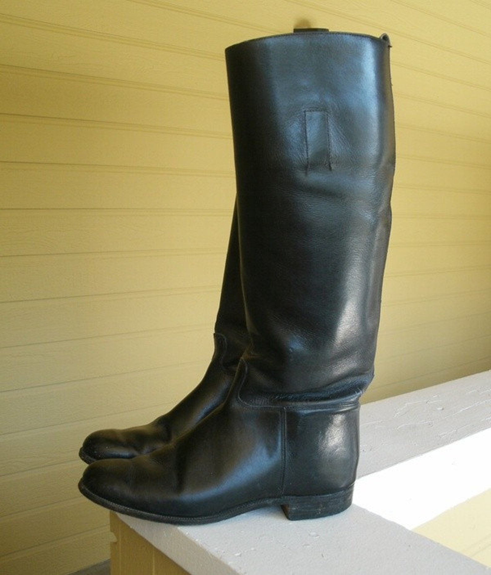 SALE Vintage English Riding Boots Marlborough 7.5 UK 9 US TALL Etsy