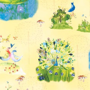 Forest Wonder By Masha D&#39;Yans in Yellow, yard