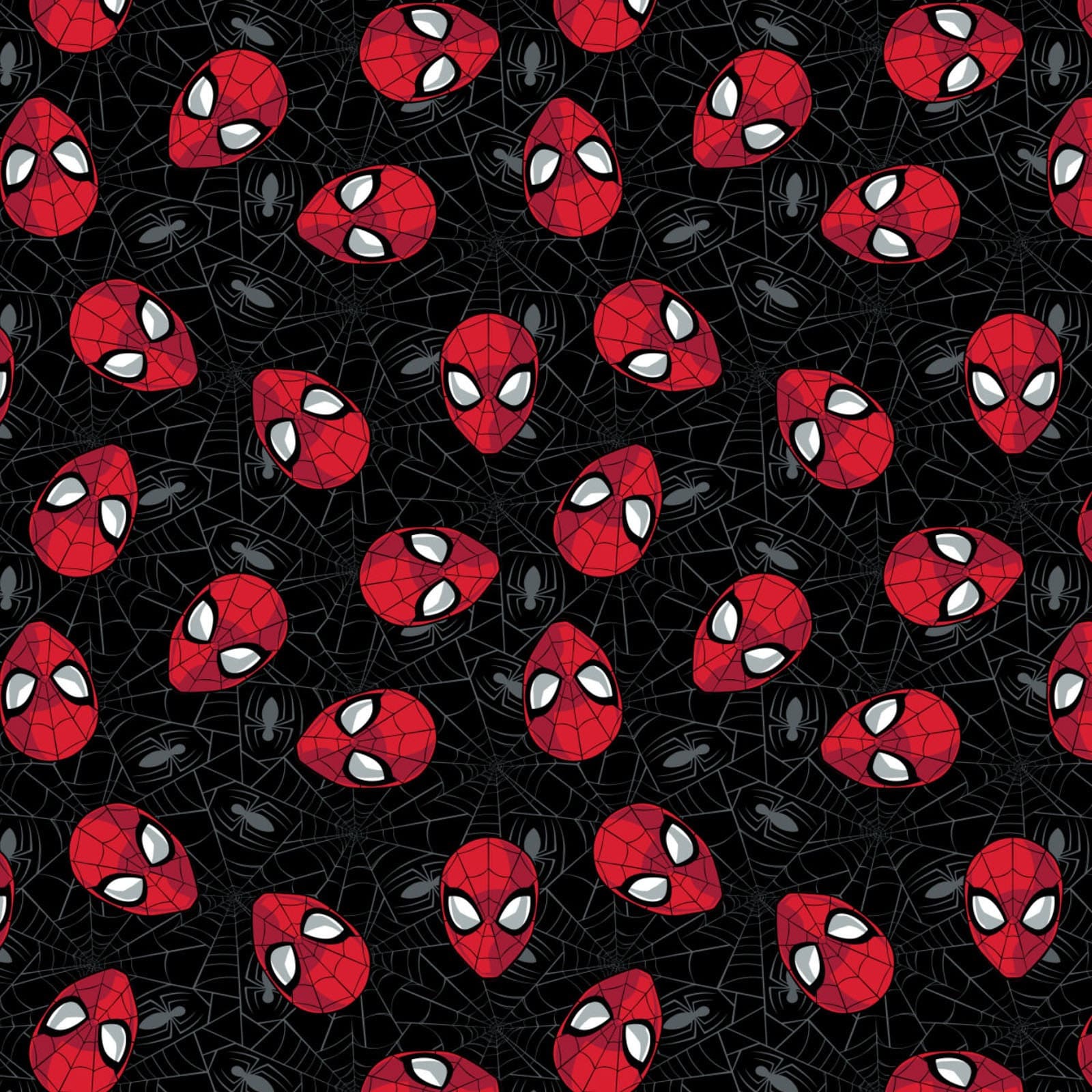 Spiderman Spider Geo Cotton Knit Fabric