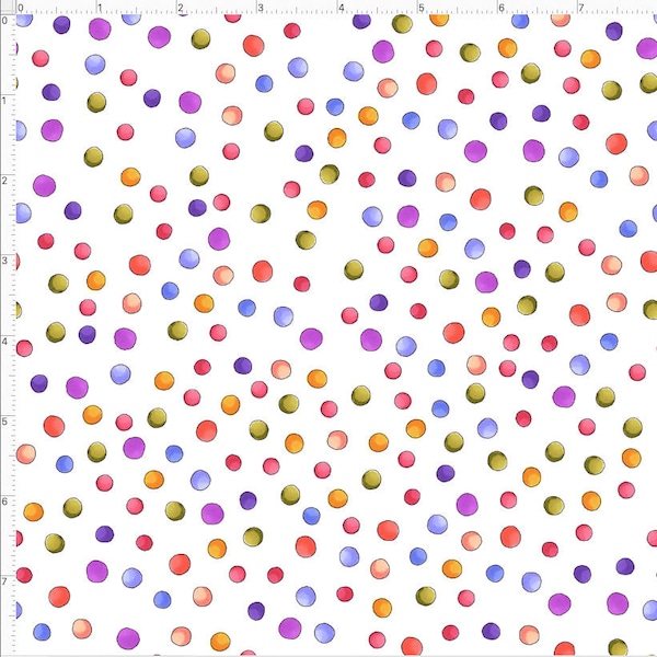 Fairy Fun Dots Fabric  by Loralie Designs, LAST 35 Inches