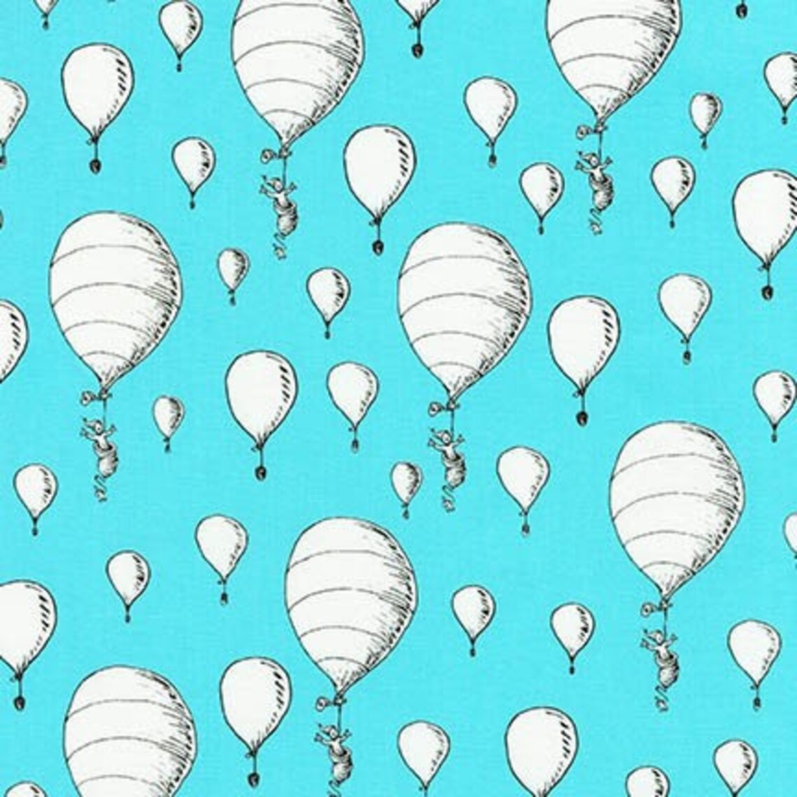 Oh the Places You'll Go 2 Dr.seuss Hot Air Balloons on - Etsy