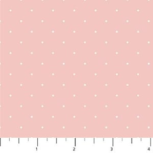 Elegance, Dots on Pink from FIGO Fabrics, 100% cotton