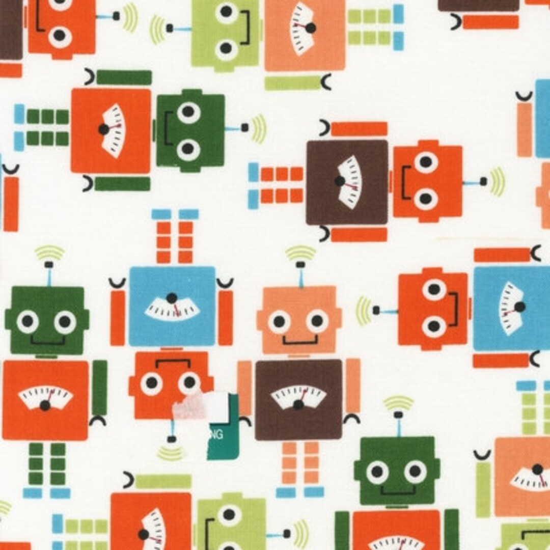 NEW From Ann Kelle, Funbots in Park, Yard - Etsy