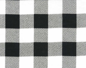 May include: Black and white checkered pattern fabric. The fabric has a subtle diagonal weave.