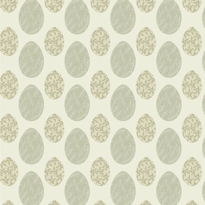 Easter Collection, &quot;Easter Eggs -Digital Print&quot;, by Dandelion Fabrics - 100% cotton