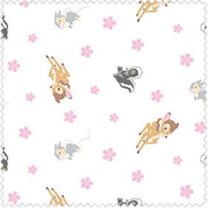 Disney  Sweet Bambi on white, character toss, Yard