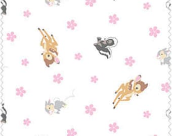 Disney  Sweet Bambi on white, character toss, Yard