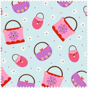 La yarda de nuevo Henry Glass, Girly Girl, carteras y bolsos en azul,