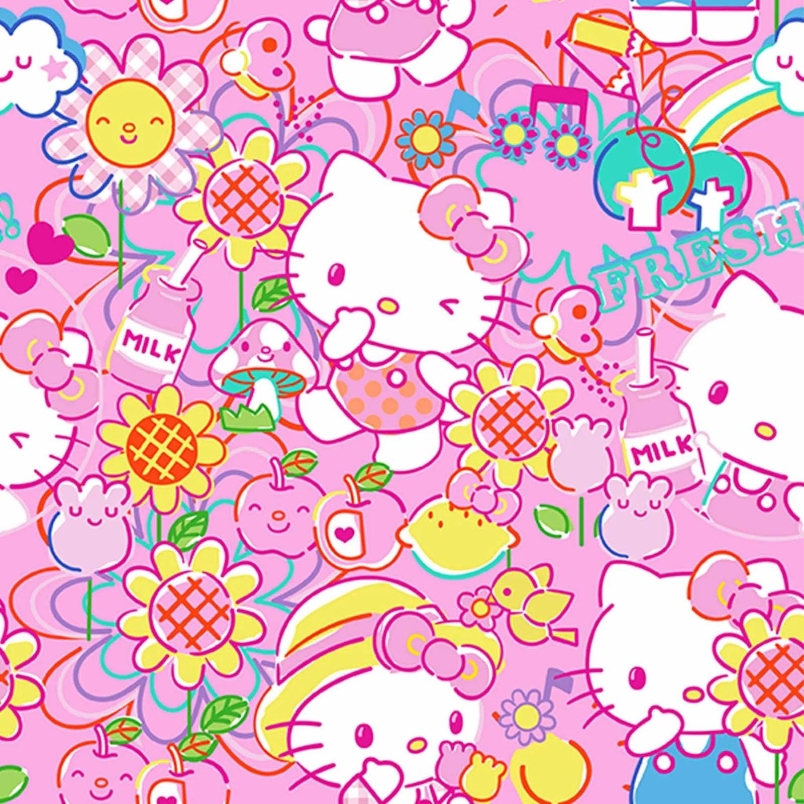 Hello Kitty Licensed Fabric, 