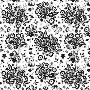 Black Tie Main, on OFF Black by from Riley Blake Designs,  100% cotton