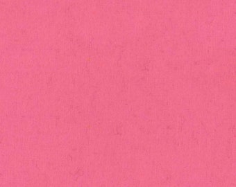 Franela sólida - Franela rosa fuerte, 100 % algodón, yarda
