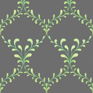 Quilting Treasures, NICOLE TAMARIN-CHARLESTON, Gray Trellis, yard