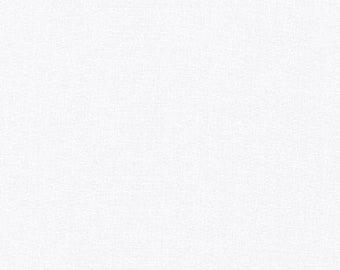 Robert Kaufman, Kona Cotton, White solid fabric, Yard
