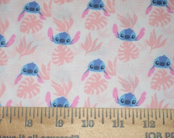 Camelot, STITCH Ohana Collection, Garden Stitch on White with pink