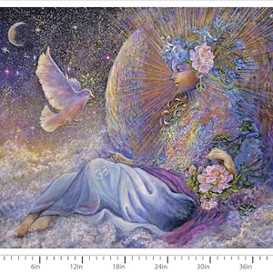 Angel of Peace-kollektionen av 3 Wishes, Angel of Peace 36" PANEL