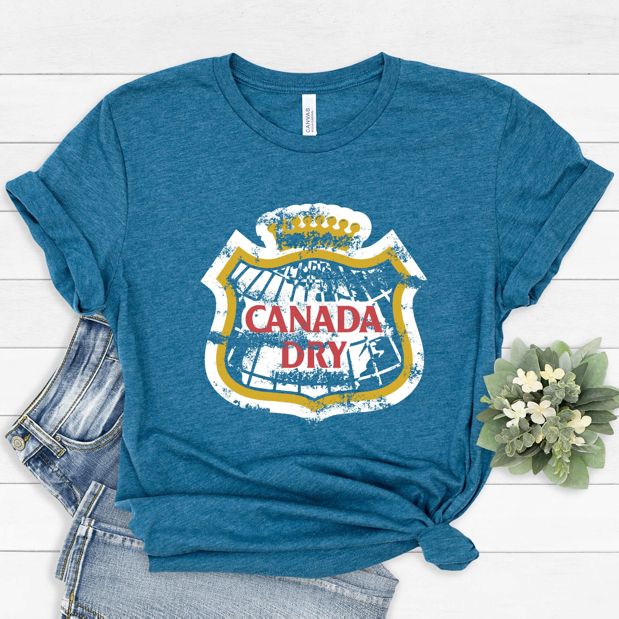 Canada Dry T-shirt Distressed Canada 