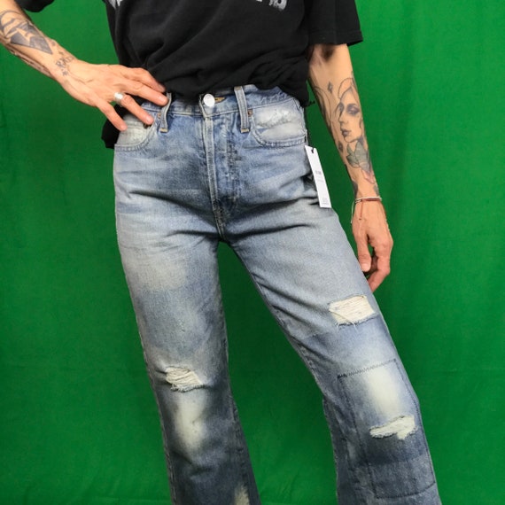 Levis Redone Originals jeans,vintage reworked deni