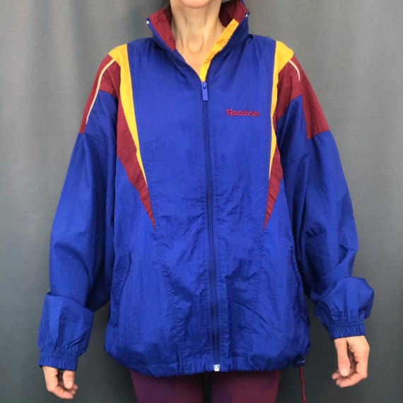 Red blue and yellow windbreaker Clearance