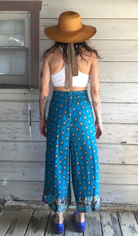 Vintage 90s pant suit,southwestern Aztec pattern … - image 5