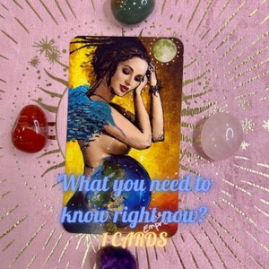 What you need to know right now,  One Card, Tarot Reading