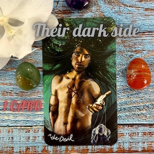 Their dark side, One Card Detailed Tarot Reading, Same Day, Psychic Reading, Love Reading,Intuitive Reading,Love Guidance,Psychic Prediction