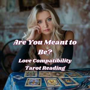 Love Reading, 3 Cards Tarot Reading, Love Compatibility Tarot Reading,Psychic Reading Love, Blind Reading,Personalized Tarot,Detailed Tarot