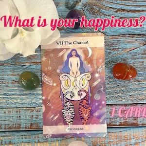 What is your happiness, One Card Detailed Tarot Reading, Same Day, Life Path Reading, Intuitive Reading, Psychic Reading, Life Guidance