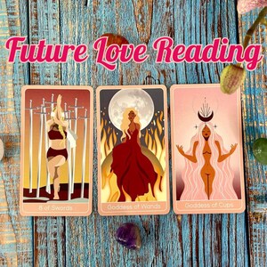 Future Love Reading, 3 Cards, Very Detailed, Same Day, Love Tarot Reading, Relationship Reading,Love Intuitions, Intuitive Reading