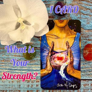 What is your strength? One Card Tarot Reading, Same Day, Very Detailed Psychic Reading, Life Guidance, Intuitive Reading,Personalized Tarot
