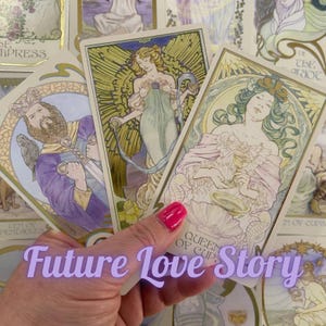 Future Love Story, 3 Cards, Love Tarot Reading, Very Detailed Psychic Love Reading,Soulmate Reading,Intuitive Reading,Love Prediction