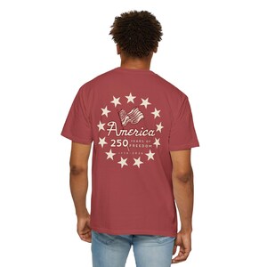 1776 shirt shirt usa america Labor Day Memorial Day shirt july 4th shirt fourth of july shirt land of the free comfortcolors image 13